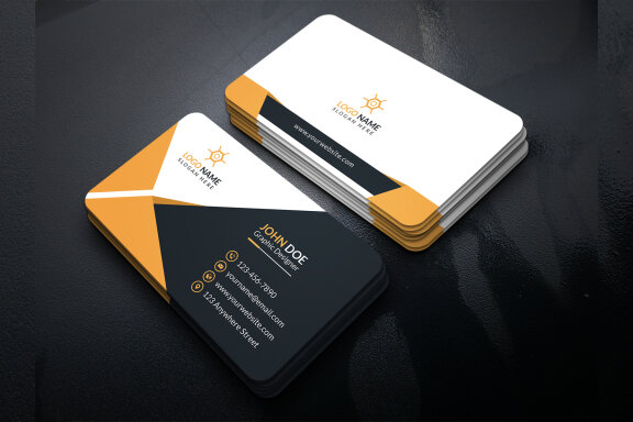 Professional Business Card Design Template