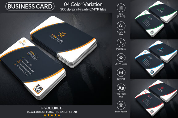 Business Card Design Template