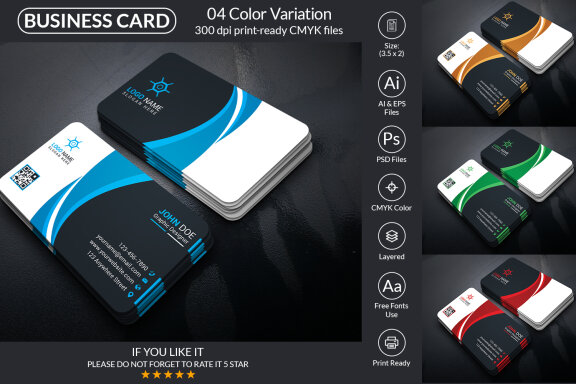 Creative Business Card Design Template