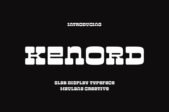 Kenord Soft Slab Serif Fonts