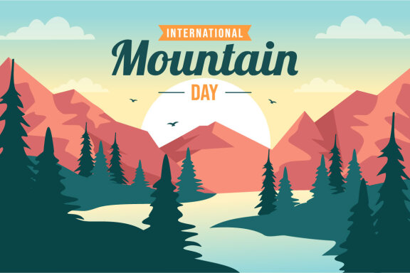 15 International Mountain Day Illustration