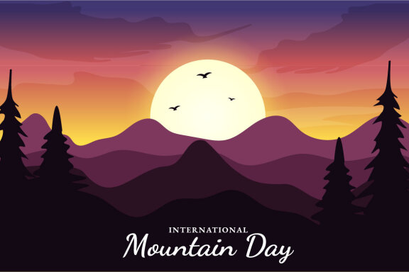 15 International Mountain Day Illustration