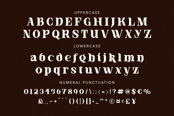 Bandung Romance - Serif Display Font