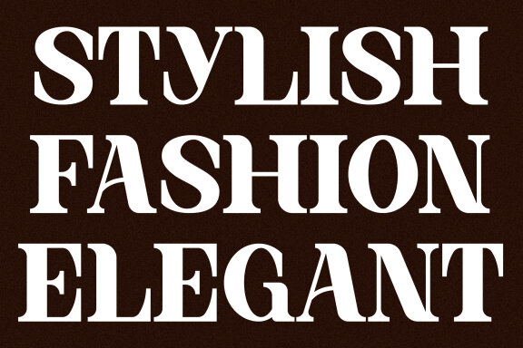 Bandung Romance - Serif Display Font
