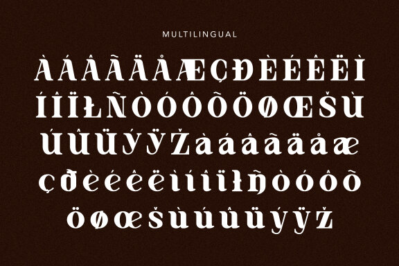 Bandung Romance - Serif Display Font