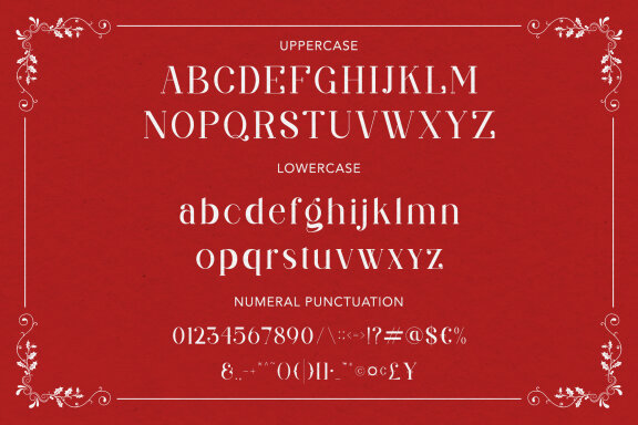 Magic Christmas - Elegant Serif Typeface