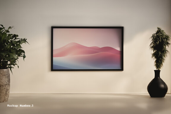Interior Design Frame Mockups