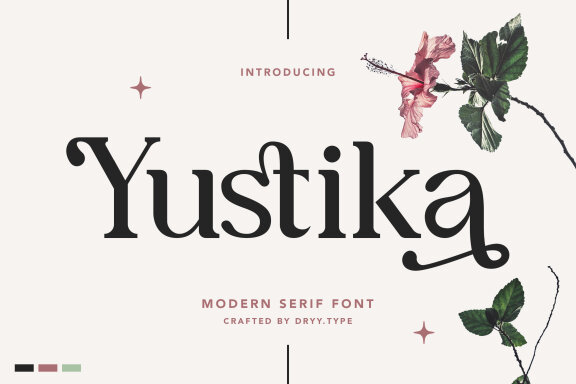 Yustika - Elegant Serif Font