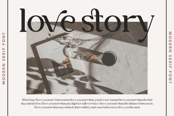 Yustika - Elegant Serif Font