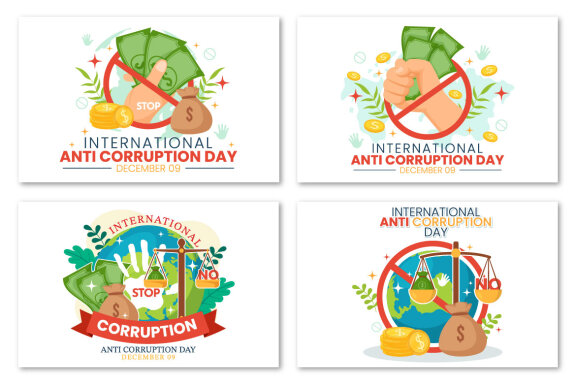 14 Anti Corruption Day Illustration