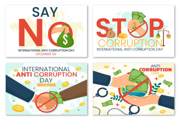 14 Anti Corruption Day Illustration