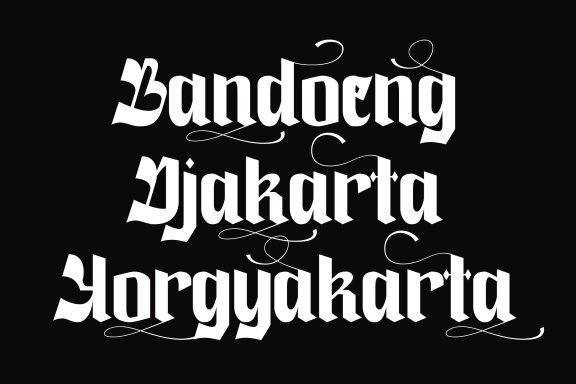Sahaja - Blackletter Typeface