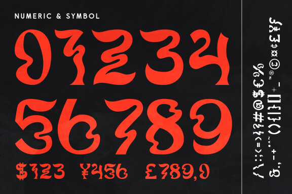 Quiet Sound - Blackletter font