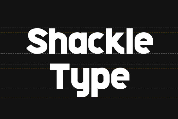 Shackle Family - Sans Variable font