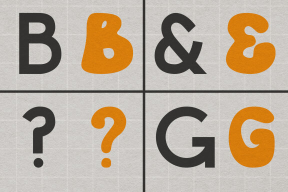 Balance Groovy - Duo Font