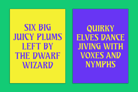 Hirosin - Display Font