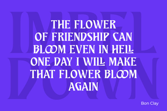 Hirosin - Display Font