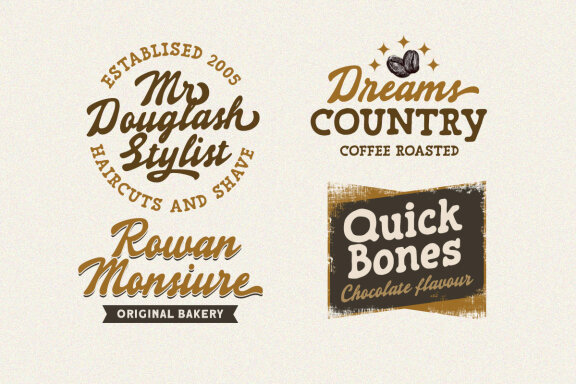 Timeless Radiance - Organic Font Duo
