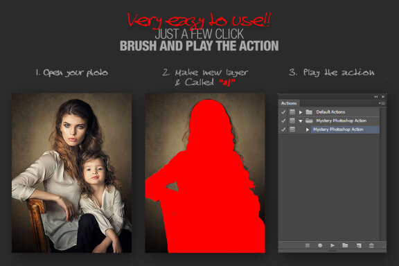 Halloween - Mystery Photoshop Action