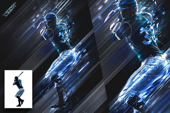 Mirror Light Photoshop Action