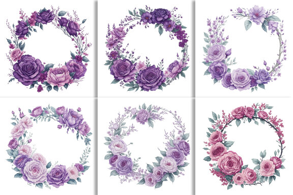 Watercolor Floral Flower Design
