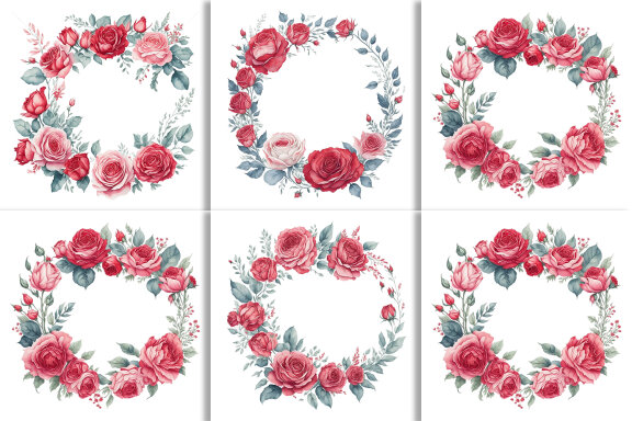 Watercolor Floral Flower Design