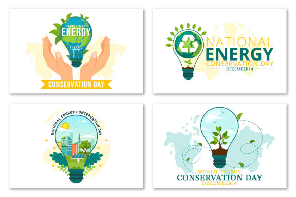 12 National Energy Conservation Day Illustration