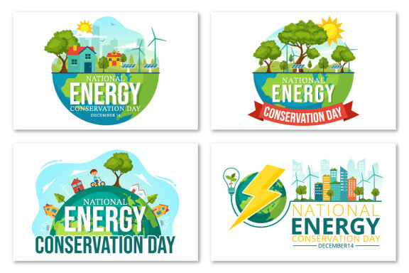 12 National Energy Conservation Day Illustration
