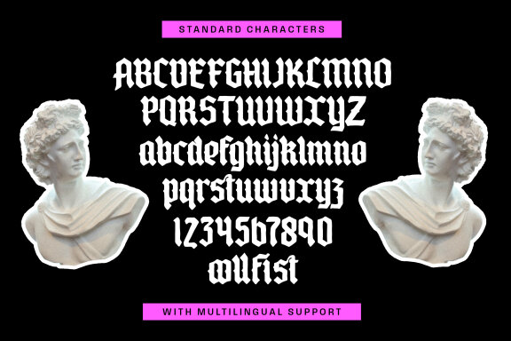 Chariot - Organic Blackletter