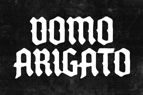 Chariot - Organic Blackletter