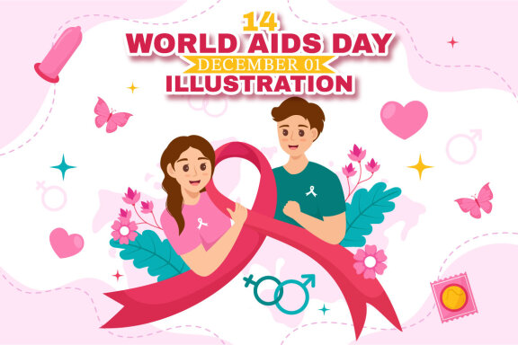 14 World Aids Day Illustration