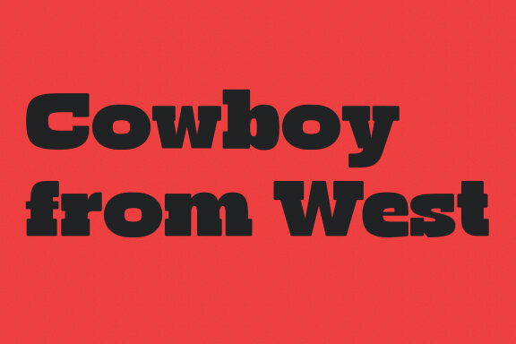 Risbak Slab Serif Typeface
