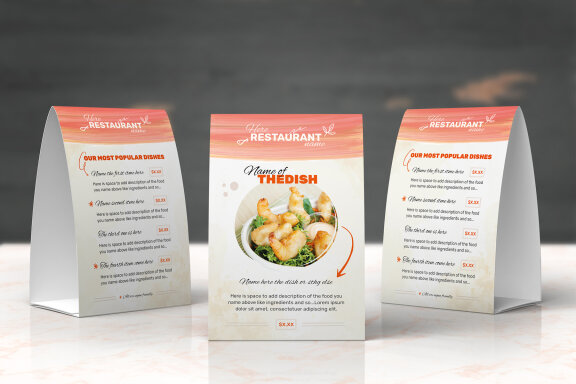 Japanese Food Menu Full Stationery
