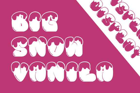 Eltosina Bubble Display Font
