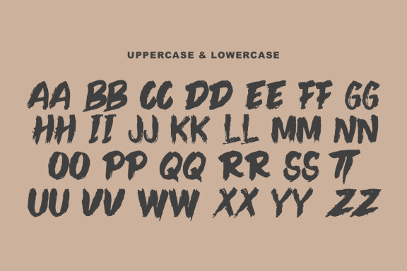 Chrinol Brush Font