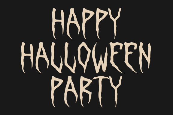 Alterica Monchins Horror Display Font