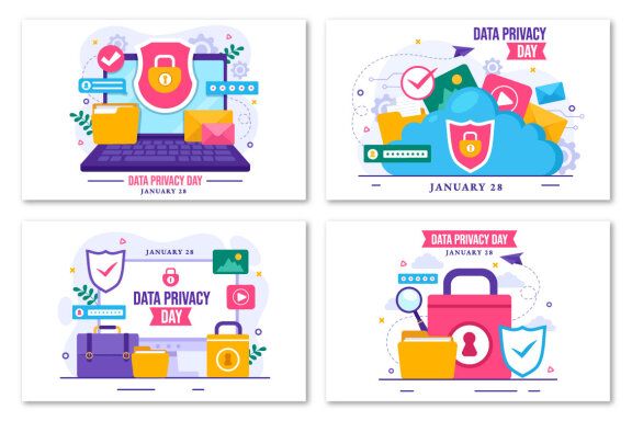 13 Data Privacy Day Illustration