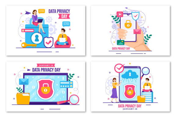 13 Data Privacy Day Illustration