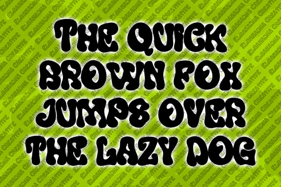 DISTORTION – DISPLAY TYPEFACE FONT