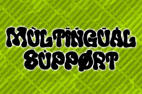 DISTORTION – DISPLAY TYPEFACE FONT