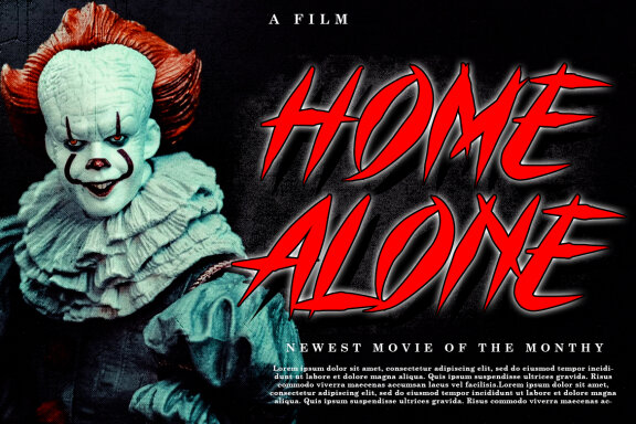 THE SCARY - HALLOWEEN DISPLAY FONT