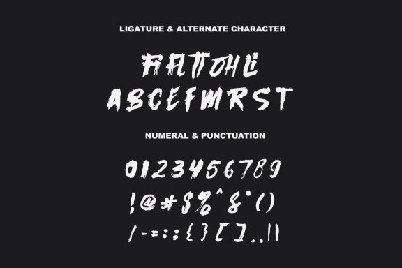 Begalih Brush Handmade Font