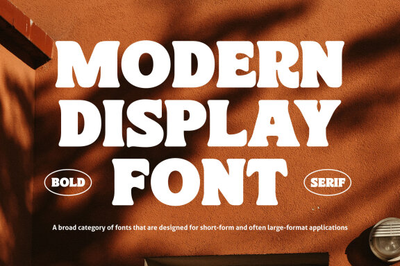 Harond – Bold Serif