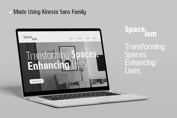 Kinesta Sans - Variable Typeface