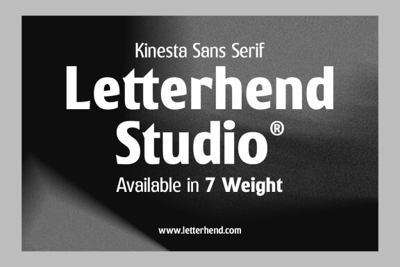 Kinesta Sans - Variable Typeface