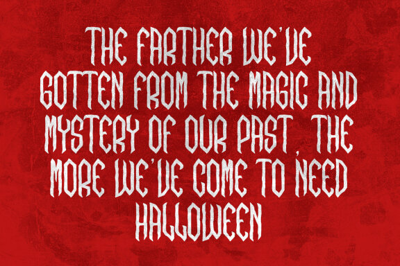 Nazzaric Horror Display Typeface