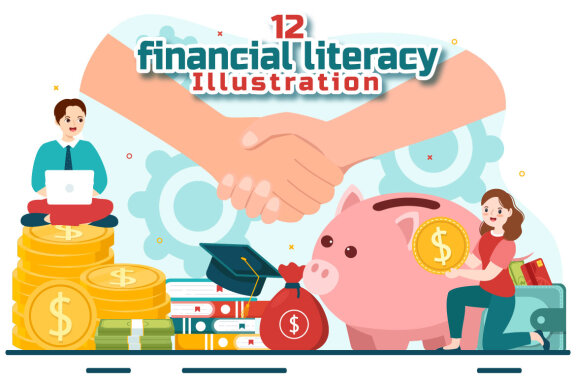 12 Financial Literacy Illustration