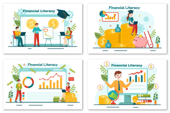 12 Financial Literacy Illustration