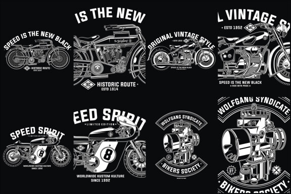 Retro bike design