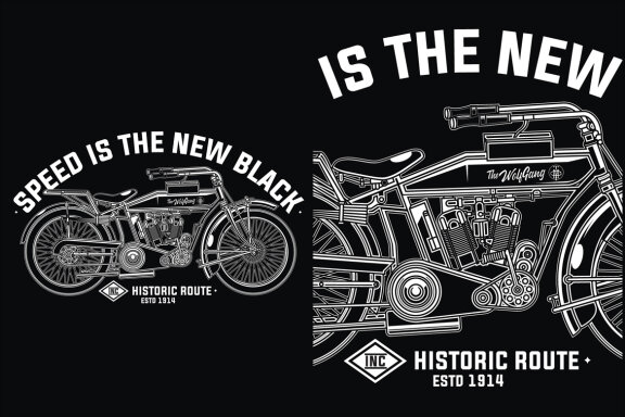 Retro bike design